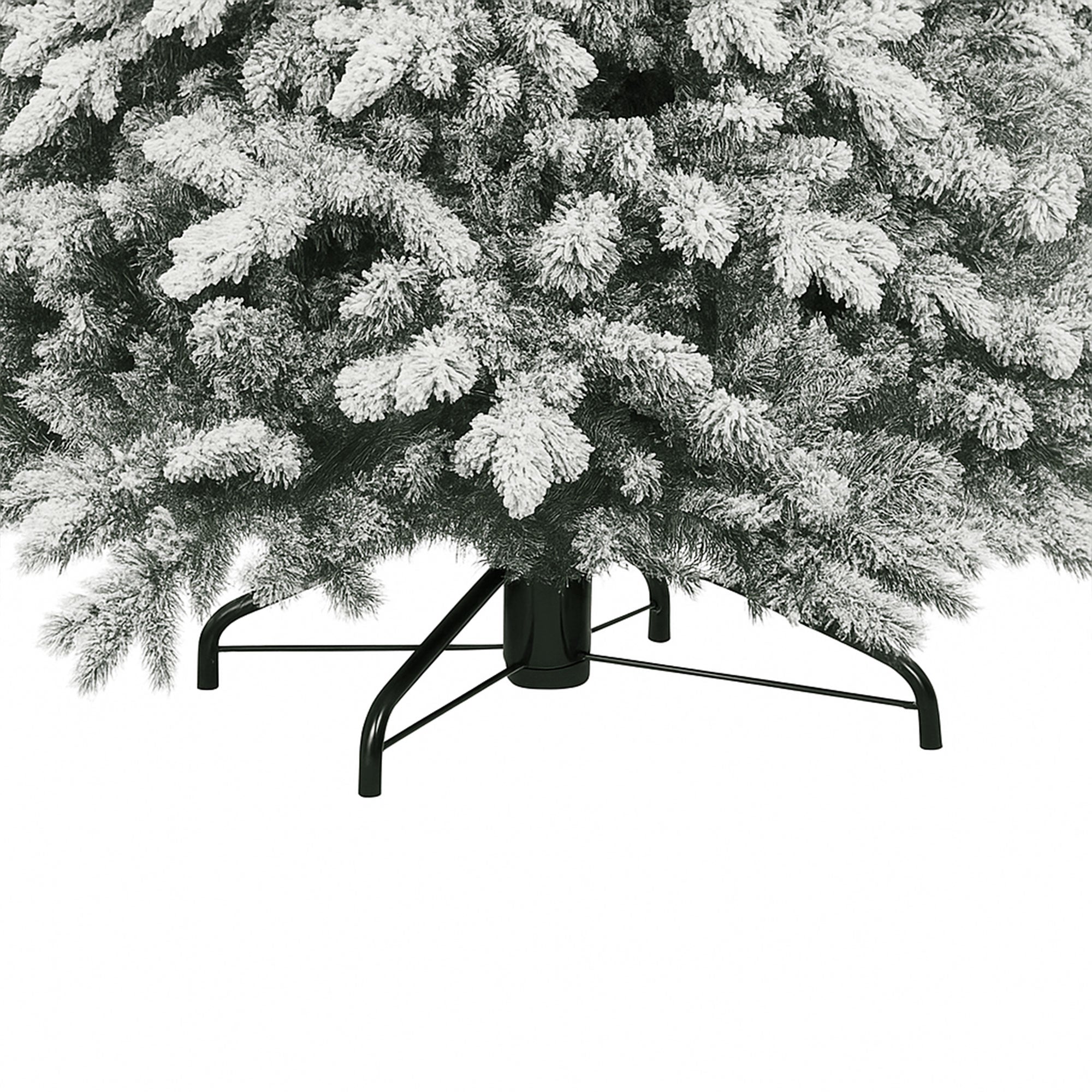 Artik - Albero di Natale Innevato in PE e PVC Ø134x210H cm, 1876 Punte