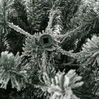 Artik - Albero di Natale Innevato in PE e PVC Ø134x210H cm, 1876 Punte