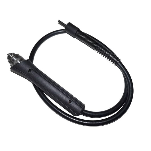 ALBERO PROLUNGA FLESSIBILE PER TRAPANO 130 CM CON MANDRINO A CREMAGLIERA