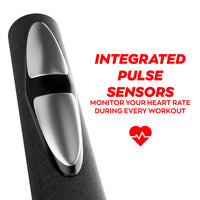 Aliena 2400 - Spin Bike Cyclette da Corsa con Volano 24 Kg Resistenza Elettrica con Display e Porta Tablet Nera