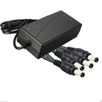 ALIMENTATORE 12V 5 Amp CON 4 USCITE PER VIDEOSORVEGLIANZA TELECAMERA