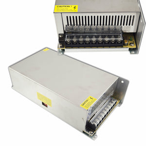 ALIMENTATORE STABILIZZATORE 40A 12V TRASFORMATORE STABILIZZATO PER LED TRIMMER