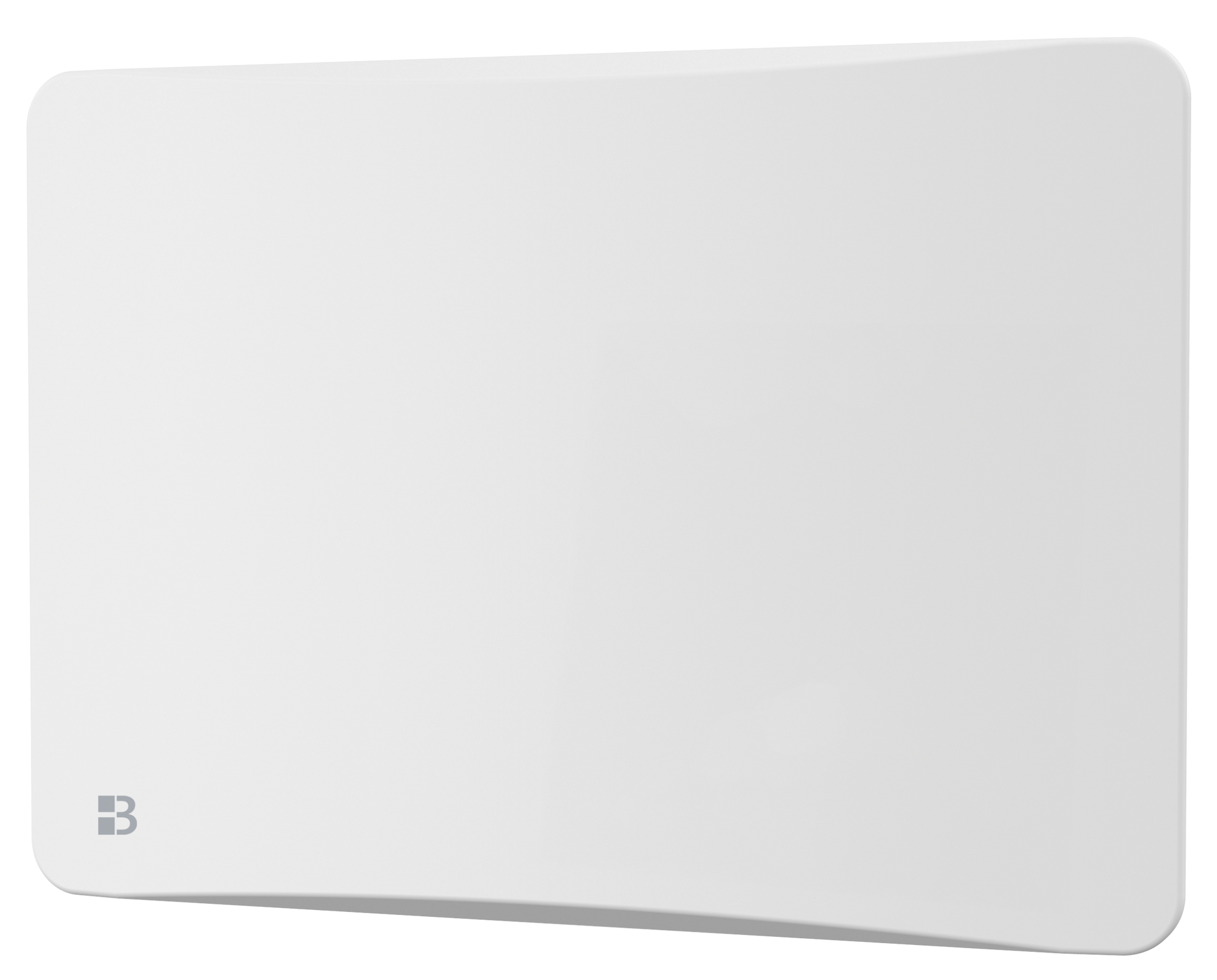 Radiatore elettrico fisso ad inerzia secca ghisa + pellicola + plug & play 1000W ALMEA orizzontale bianco