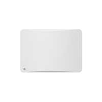 Radiatore elettrico fisso ad inerzia secca ghisa + pellicola + plug & play 1000W ALMEA orizzontale bianco