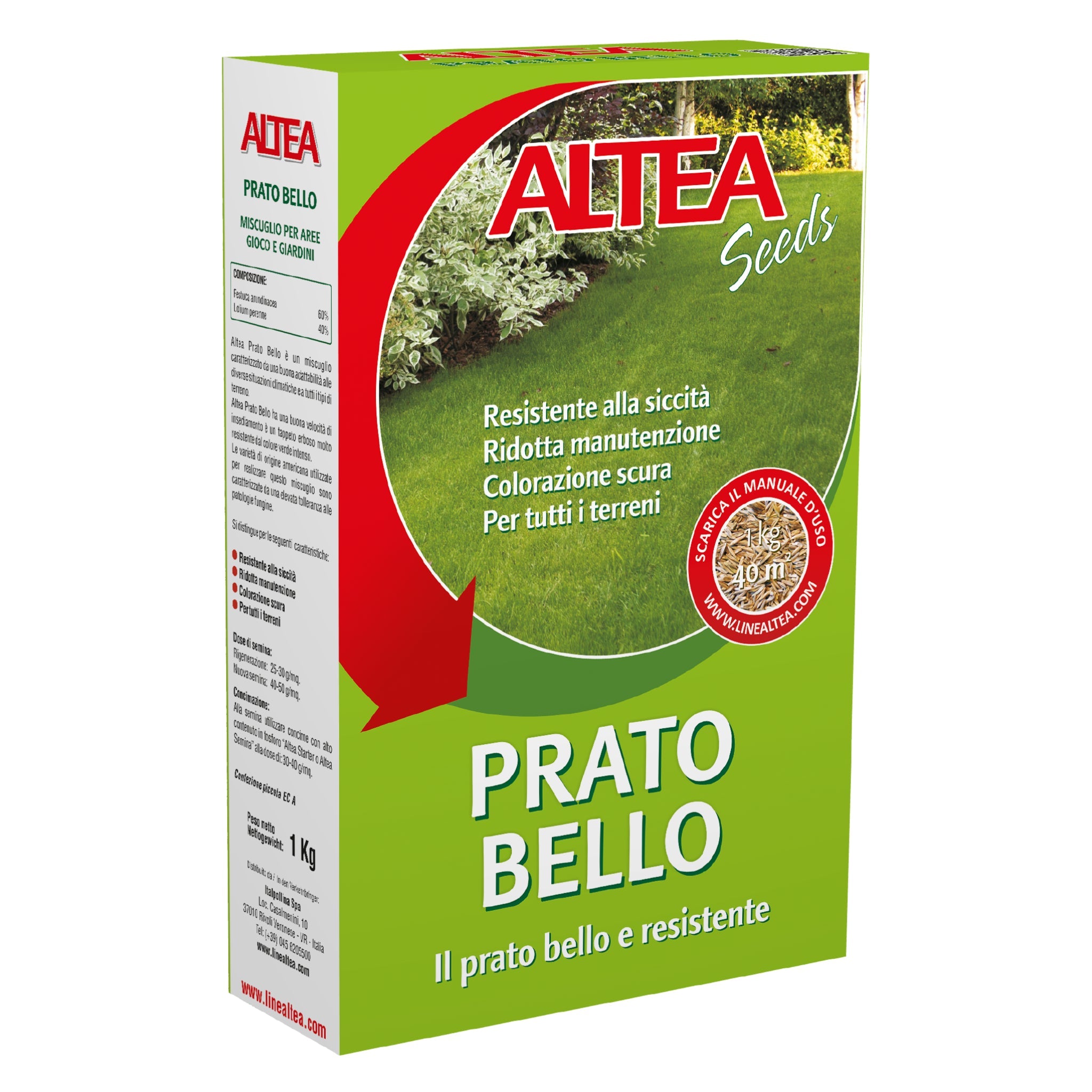 Altea Prato Bello semi per prato normale kg 1