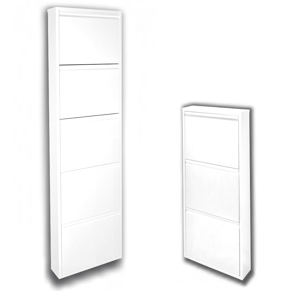 Scarpiere Slim Originali, 24 paia di scarpe, Col. Bianco | Gia' montate 