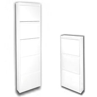 Scarpiere Slim Originali, 24 paia di scarpe, Col. Bianco | Gia' montate 