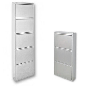 Scarpiere Slim Originali, 24 paia di scarpe, Col. Grigio| Gia' montate 