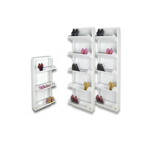 Scarpiere Slim Originali, 39 paia di scarpe, Col. Bianco | Gia' montate 