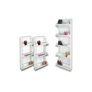 Scarpiere Slim Originali, 33 paia di scarpe, Col. Bianco| Gia' montate 