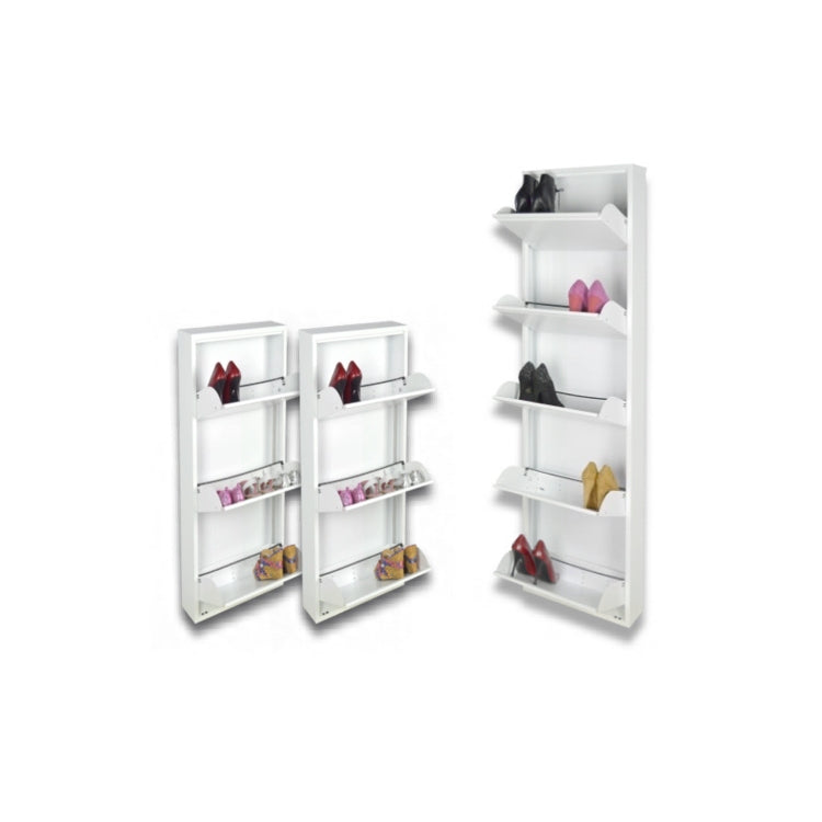 Scarpiere Slim Originali, 33 paia di scarpe, Col. Bianco| Gia' montate 