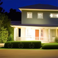 Decorazione per esterno sfera natale 250 led 48 cm