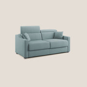 Divano Letto 2 Posti 171x100x98 cm in Tessuto Carta Da Zucchero