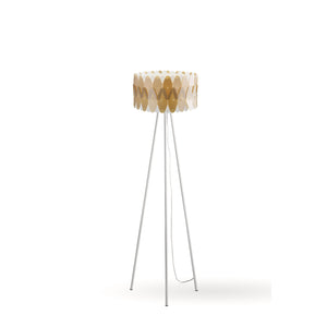 Piantana Moderna Amanda Polilux ® New Gold E Metallo 1 Luce E27