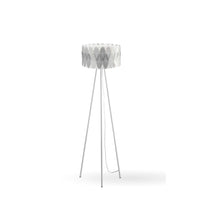 Piantana Moderna Amanda Polilux ® Argento E Metallo 1 Luce E27