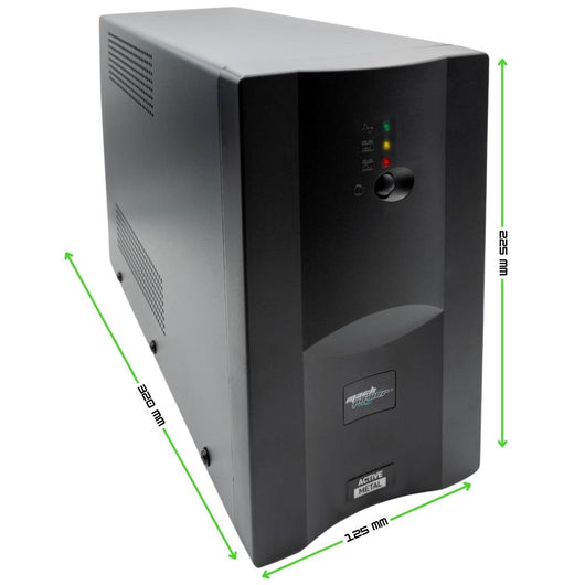 Mach power ups lit13m 1300va con display digitale e stabilizzatore av