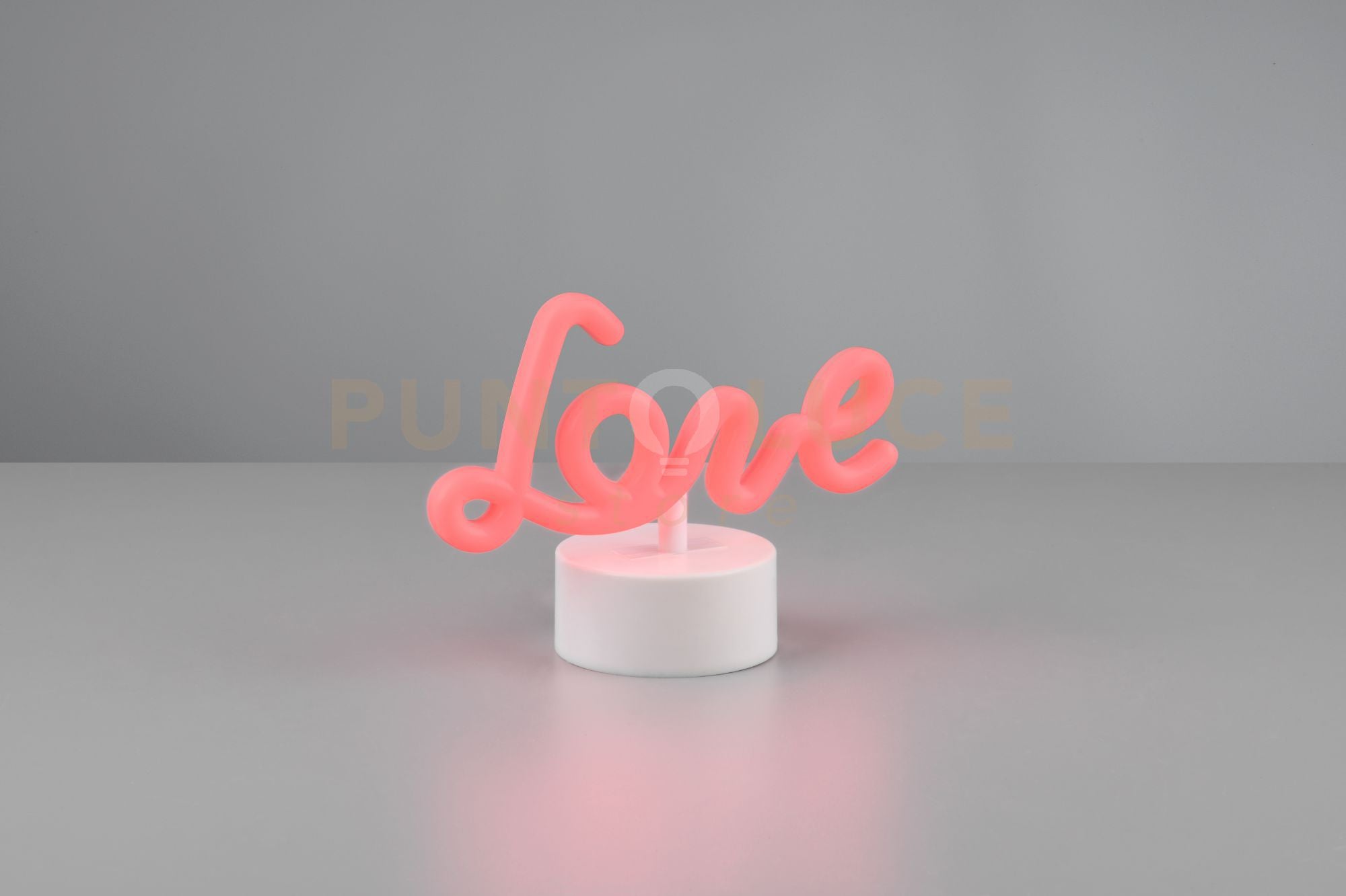 AMOR LAMPADA DA TAVOLO LED SCRITTA LOVE H. 14CM LED 1W