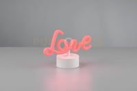 AMOR LAMPADA DA TAVOLO LED SCRITTA LOVE H. 14CM LED 1W