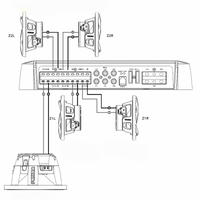 AMPLIFICATORE MS-AP61800 6 CANALI