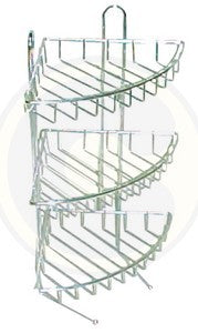 ANGOLIERA 3 RIPIANI CROMO 
