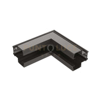 ANGOLO NO LUCE ARCA CORNER RECESSED VERT HORIZ+CONNECTOR BK