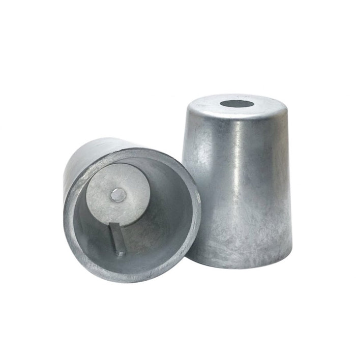 ANODO ZINCO OGIVA CONICA �35