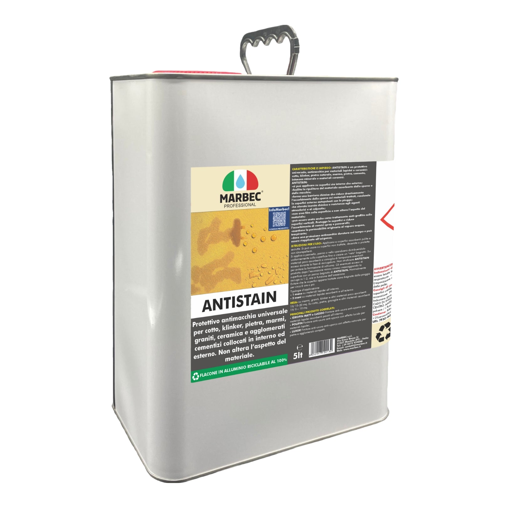 Trattamento pavimenti e rivestimenti ANTISTAIN   5LT