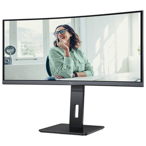 AOC CU34P3CV - 34"" MONITOR WQHD+ - CURVO - 100 HZ - MULTIMEDIALE - W3Y