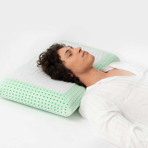 Cuscino in memory foam Anti-Russamento Bio - La Soluzione per Respirare Meglio - Apollo - 72x42x12cm