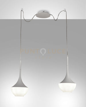 APOLLO SOSPENSIONE BIANCA 2 LUCE 3623-42-102