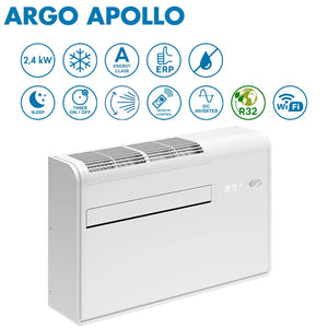 Climatizzatore Condizionatore senza unità esterna Argo Inverter APOLLO 10SC Solo Freddo da 2,04 kW R-32 Wi-Fi Integrato Classe A