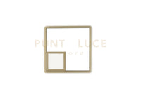 PLAFONIERA DOWEL ORO LED 3000K 22W 1817LM 24CM DIMMERABILE