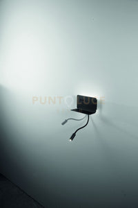 APPLIQUE MENSOLA STAN A LED NERO 8,5W 3000K 560LM L.20CM