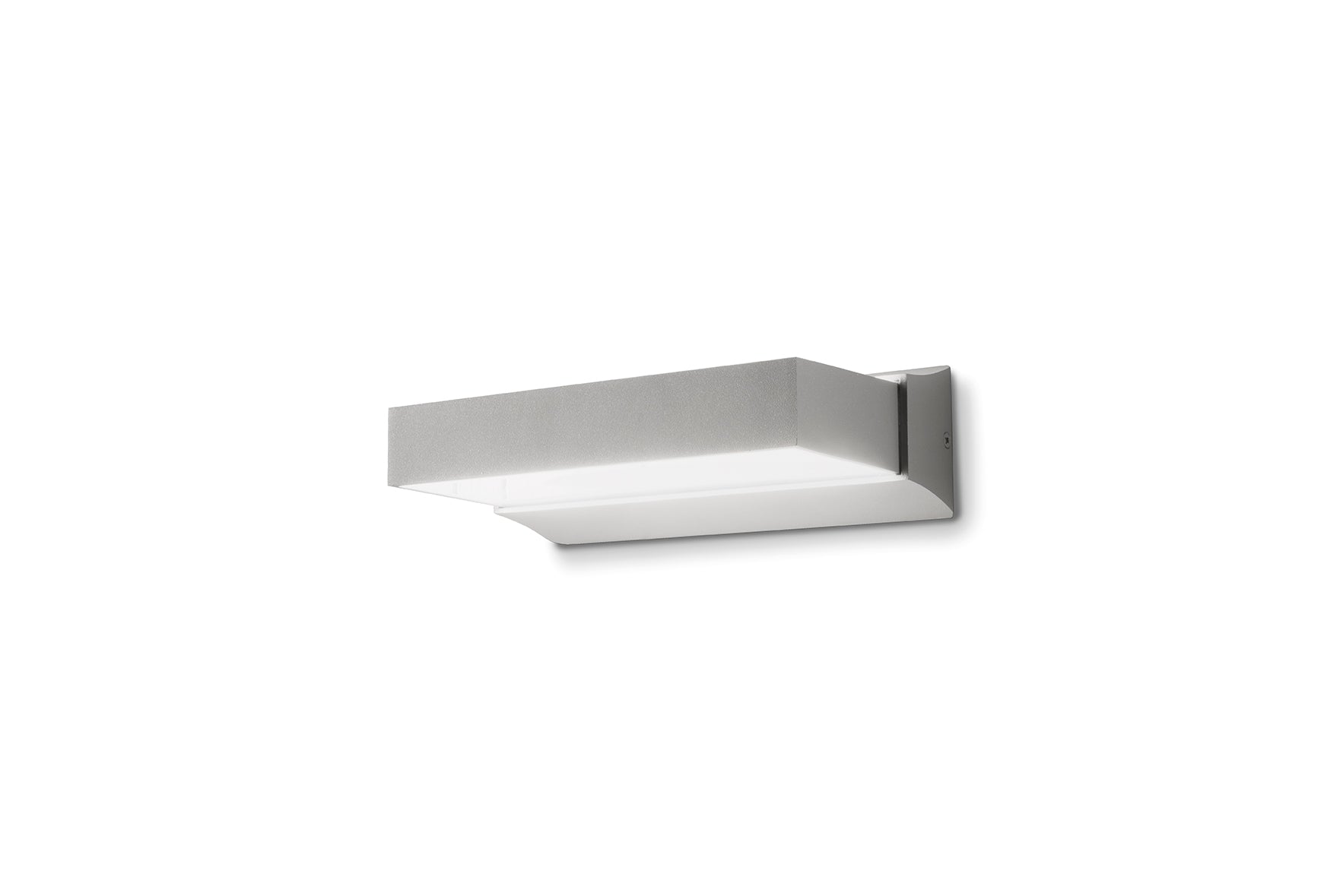 APPLIQUE A LED PER ESTERNO NIC CROMO AP.NIC-SILVER A DOPPIA EMISSIONE