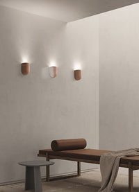 APPLIQUE  BETON EFFETTO CEMENTO RUGGINE ATTACCO GU10 1 LUCE