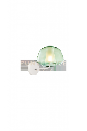 APPLIQUE BIANCO VETRO ALPHA VERDE 1176BI-A ALPHA-VE