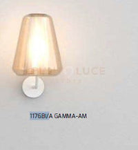 APPLIQUE BIANCO VETRO GAMMA AMBRA 1176BI-A GAMMA-AM