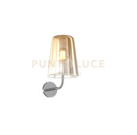 APPLIQUE CROMO 1 LUCE AMBRA 1164CR-AT-AM