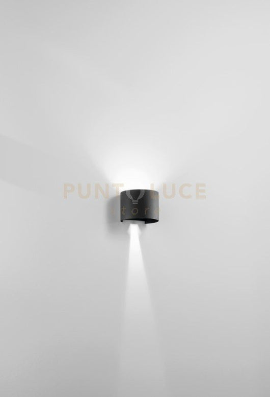 APPLIQUE DA ESTERNO 10W 720LM 3000K IP65 ANTRACITE CILY 12CM H.10CM