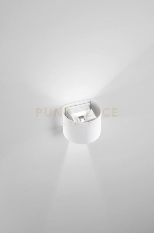 APPLIQUE DA ESTERNO 10W 720LM 3000K IP65 BIANCO CILY 12CM H.10CM