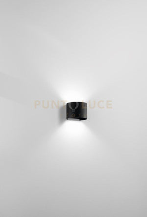 APPLIQUE DA ESTERNO 10W 720LM 3000K IP65 NERO CILY 12CM H.10CM