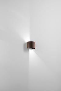 APPLIQUE DA ESTERNO 10W 770LM 4000K IP65 CORTEN CILY 12CM H.10CM