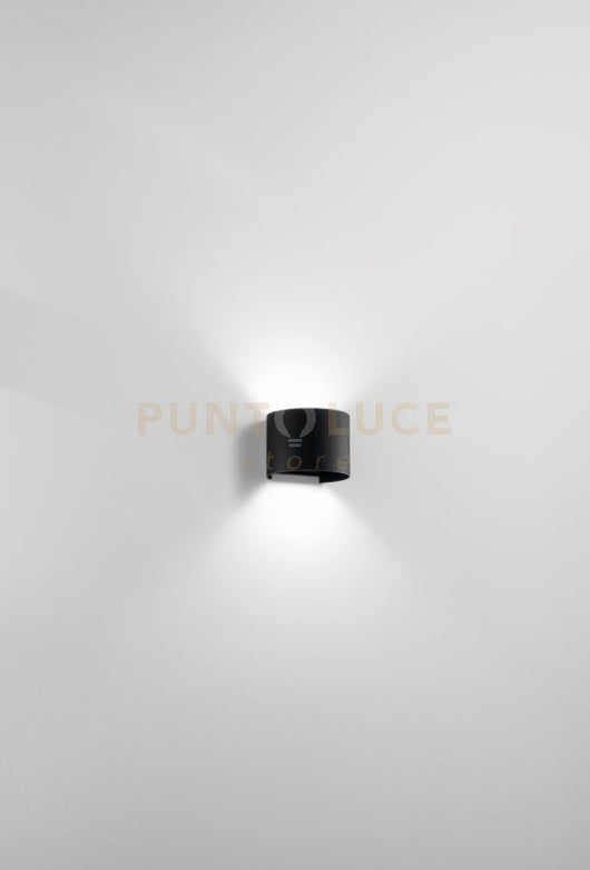 APPLIQUE DA ESTERNO 10W 770LM 4000K IP65 NERO CILY 12CM H.10CM