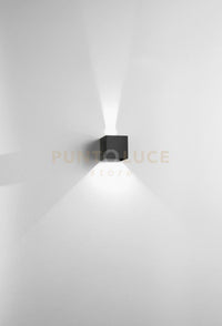 APPLIQUE DA ESTERNO A LED CUBE ANTRACITE 3000K 720LM 10W 10X10X10CM IP65