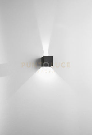 APPLIQUE DA ESTERNO A LED CUBE ANTRACITE 3000K 720LM 10W 10X10X10CM IP65