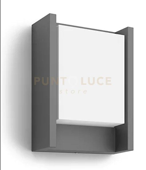 APPLIQUE DA ESTERNO ARBOUR GRIGIO ANTRACITE, 4000K