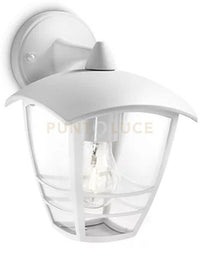 APPLIQUE DA ESTERNO CREEK DOWN BIANCO RISPARMIO ENERGETICO