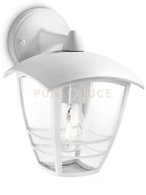 APPLIQUE DA ESTERNO CREEK DOWN BIANCO RISPARMIO ENERGETICO