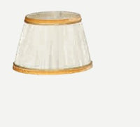 APPLIQUE BACH 1 LUCE CRISTALLO E ORO H.36CM CON PARALUME