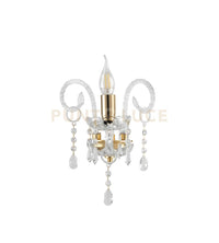 MARIA TERESA APPLIQUE MT/1 PASTORALE 1 LUCE ATTACCO E14 L.27CM